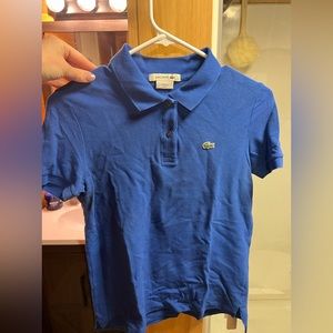 Lacoste, Size 38, Polo, Blue